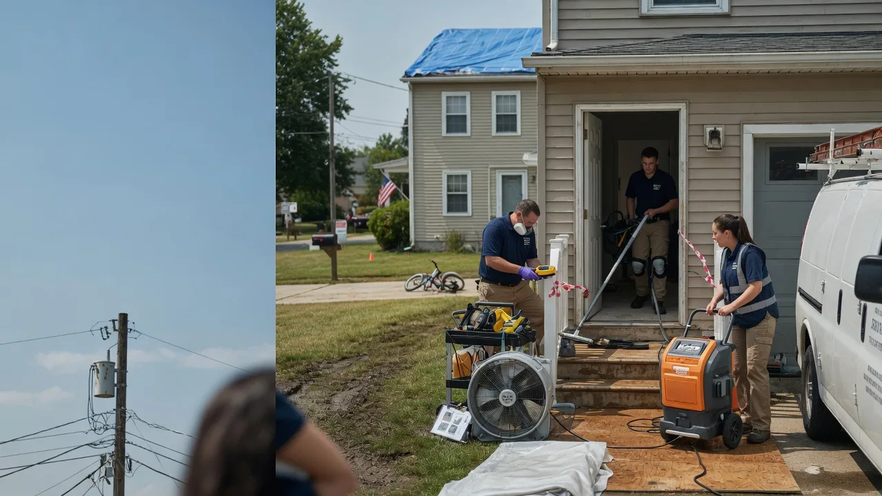 Water Damage Repair in Newtonville, NJ near me